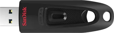 Obrázek produktu pro WD Ultrastar SanDisk Ultra, 64 GB, USB Type-A, 3.2 Gen 1 (3.1 Gen 1), 130 MB/s, Slide, černá