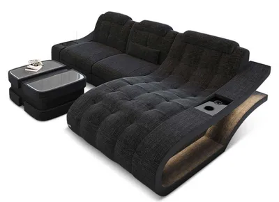 Produktbild von Ecksofa Elegante L-Form aus Stoff
