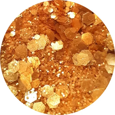 Obrázok produktu pre Make-Up Glitter karamelovo-zlatý - Jedna veľkosť