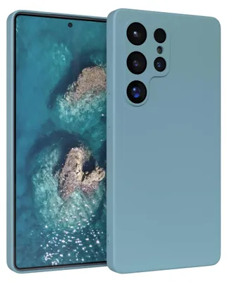 Produktbild von EAZY CASE - TPU Hülle für Samsung Galaxy S25 Ultra, TPU Case stoßfeste Handyhülle, weiches Cover mit Kameraschutz, Silikonhülle in Blau