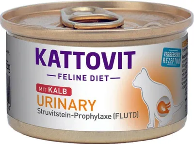 Produktbild von Kattovit - Feline Diet Dose Urinary 12x85g | Kalb