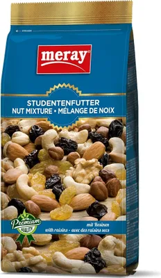 Produktbild von Meray Studentenfutter mit Rosinen 300g