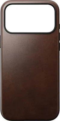 Produktbild von Nomad Modern Leather Case, Cover, Apple, iPhone 17 Pro Max, 17,5 cm (6.9"), Braun
