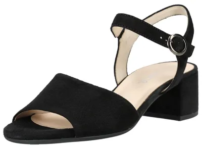 Produktbild von Gabor Comfort Riemchensandale - Schwarz Leder : 38 : Normal Größe: 38 Weite: Normal