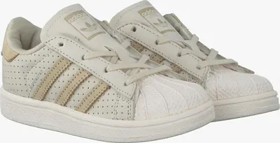 Produktbild von Adidas  SUPERSTAR FASHION C Kinder Sneaker , BB2526 , Gr: 30 EU ,  Beige