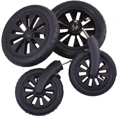 Obrázek produktu pro PETITE&MARS Sada 4 nafukovacích koleček ke kočárku Street+