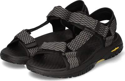 Produktbild von Herren Sandale LOMELL-RIP TIDE Relaxed FIT 204351/BKGY BLACK/GRAY von SKECHERS von Größe 41 bis 46