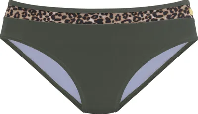 Produktbild von LASCANA Bikini-Hose Adelin oliv-leo Größe 42