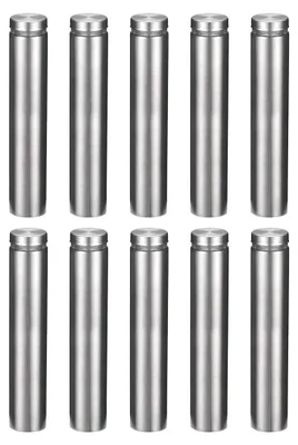 Abstandshalter 19x100 mm Edelstahl 10 Stück für Glasplatten