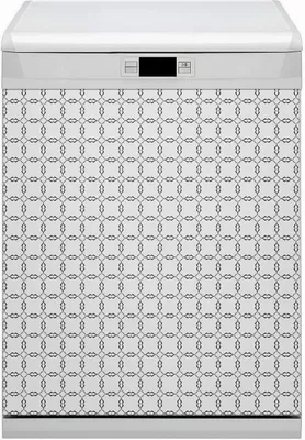 Produktbild von Geschirrspüle Magnet für Spülmaschine Magnetmatte Küche Magnete  Dekorative 60x70 cm  - Wellenkreise