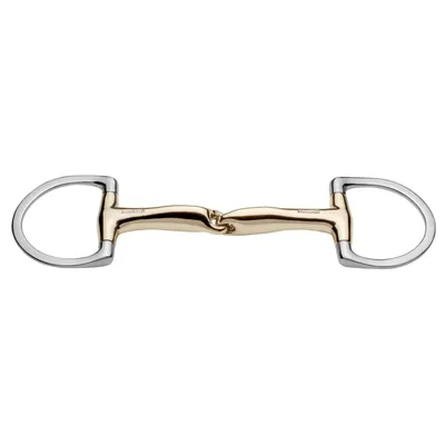 Produktbild von Sprenger novocontact Olivenkopfgebiss mit D-förmigem Ring 14 mm einfach gebrochen