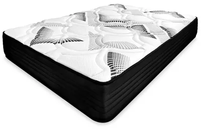 Immagine prodotto di Materasso ibrido viscoelastico con molle insacchettate, dimensioni 90 x 190 cm