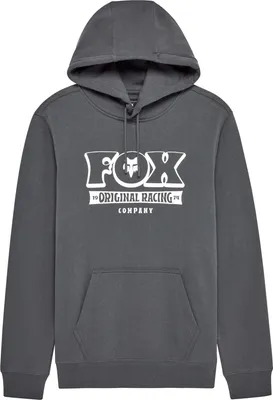 Produktbild von FOX Banner Hoodie, dunkelgrau/weiß, XL