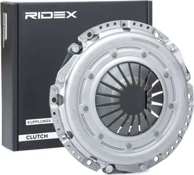 Produktbild von RIDEX Kupplungsdruckplatte 261C0002 für AUDI A3 Schrägheck (8L1) 240mm