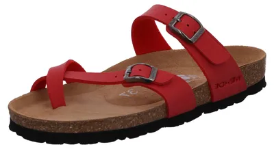 Produktbild von Rohde Damen Zehentrenner Pantolette Alba 5594, Größe:41 EU, Farbe:Rot