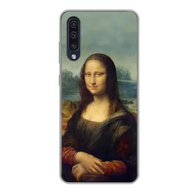 Produktbild von MuchoWow® Handyhülle Schutzhülle Hülle für Samsung Galaxy A50 Mona Lisa - Da Vinci - Gemälde Silikon Softcase Handy Hülle - Mobiltelefonhülle