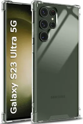 Produktbild von Samsung Galaxy S23 Ultra Hülle AVANA Schutzhülle Klar Durchsichtig Bumper Case Transparent