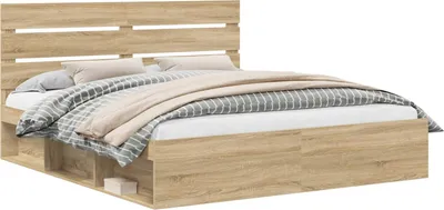 Obrázok produktu pre Rám postele Sonoma 180 x 200 cm Masívne borovicové drevo