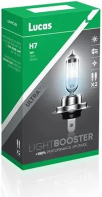 Produktbild von Lucas LightBooster H7 12V 60/55W 150% sada 2ks