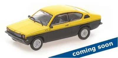 Zdjęcie produktu dla Opel Kadett Coupé GTE 1973 - 1:87 - Minichamps