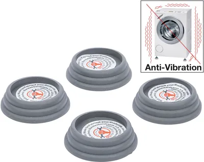Produktbild von KRAFTMANN 85803 Vibrationsdämpfer-Set, 4-tlg.