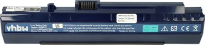 Produktbild von vhbw Akku kompatibel mit Gateway LT2044u Notebook (6600 mAh, 11,1 V, Li-Ion)