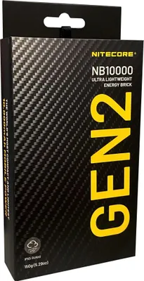 Image de Nitecore NB10000 Powerbank Lithium-Ion (Li-Ion) 10000 mAh Schwarz