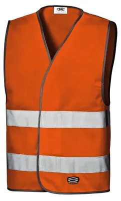 Produktbild von Sir Safety Warnschutzweste Herren reflektierend Doppelklettverschluss EN ISO 20471 Klasse 2, XL, HI-VIS ORANGE