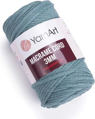 Obrázek produktu pro YarnArt Macrame šňůra 3 mm 795 Patyna Melanž - měkká a dlouhá šňůra ze směsi bavlny