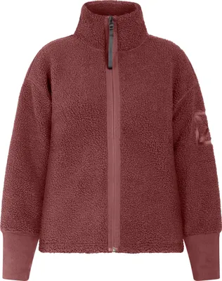 Produktbild von Didriksons Mella 3 - Damen Fleecejacke, Größe:40, Farbe:old rust