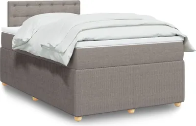 Produktbild von Maison Exclusive - Boxspringbett mit Matratze Taupe 120x190 cm Stoff