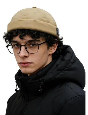 Produktbild von Docker Cap Seemannsmütze Herren Sommer Khaki Einheitsgröße Baumwolle