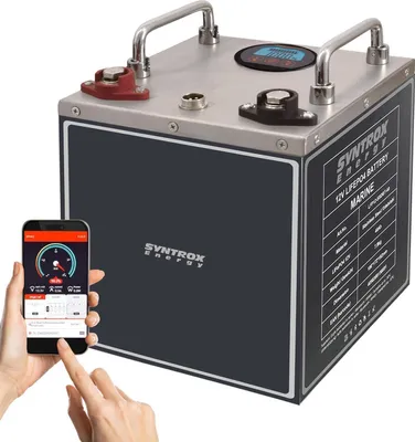 Produktbild von Syntrox Energy LiFePO4 Akku 12V 40Ah mit Bluetooth und BMS