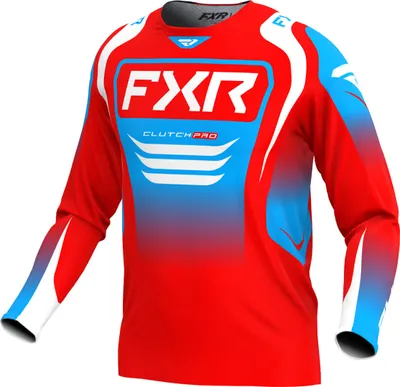 Produktbild von FXR Clutch Pro 2025 Motocross Jersey, rot/weiß/blau, S