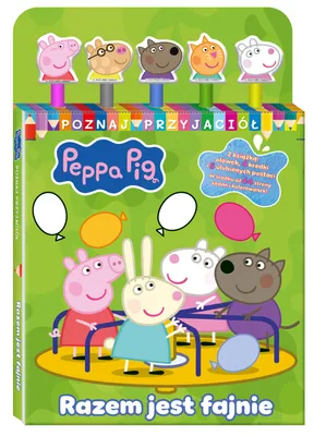 Zdjęcie produktu dla Świnka Peppa. Poznaj przyjaciół. Razem jest fajnie