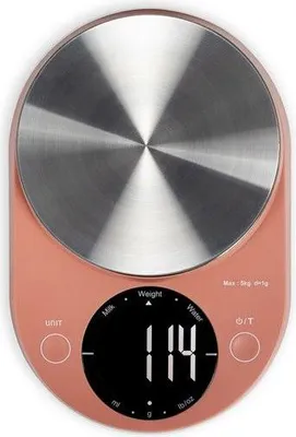Zdjęcie produktu dla Elektroniczna waga kuchenna - Livoo - DOM493T - Terakota