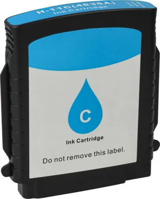 Produktbild von vhbw Tintenpatrone Cyan kompatibel mit HP Business Inkjet 2500CM, 2500C, 2800, 2600, 3000 Drucker (kompatibel, 28ml)