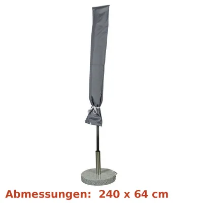 Produktbild von Wehncke Schutzhülle - XXL-Abdeckung für Gartenschirm - Durchmesser 250-450 cm; 79343
