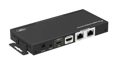 Zdjęcie produktu dla Techly IDATA EX-HL21TY2, 3840 x 2160 px, Nadajnik i odbiornik AV, 60 m, Przewodowa, Czarny, HDCP
