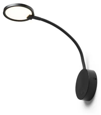 Immagine prodotto di RED - DESIGN RENDL RENDL CELESTE Applique nera 230 V LED 4,8 W 3000 K R14279