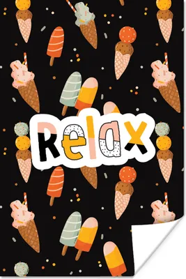 Produktbild von MuchoWow® Poster Eiscreme - Sommer - Rosa 60x90 cm - Wanddekoration