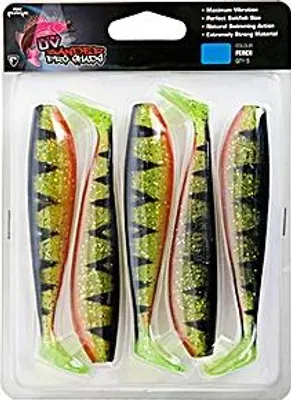 Produktbild von Fox Rage Zander Pro Ultra UV 7,5cm - 5 Gummifische, Farbe:Perch
