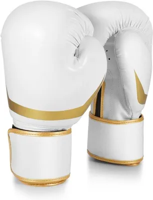 Produktbild von Famanu Boxhandschuhe 10oz für Training und Sparring - Weiß