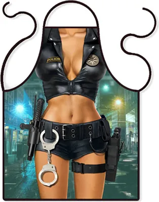 Produktbild von Schürze Polizistin