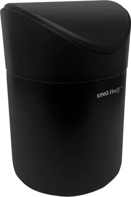 Zdjęcie produktu dla Stalowy Mini Kosz Na Śmieci Odpadki Kinghoff Kh-1813 Na Stół