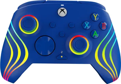 Produktbild von PDP Afterglow Wave, Gamepad, PC, Xbox Series S, Xbox Series X, D-Pad, Menü-Taste, Schaltfläche Teilen, Analog / Digital, Mehrfarbig, Kabelgebunden