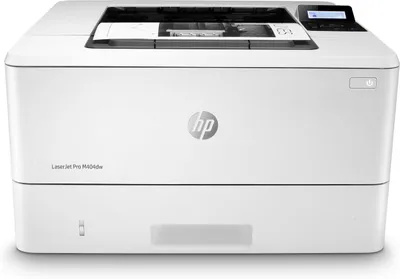 Produktbild von HP LaserJet Pro M404dw, Drucken, Wireless, Laser, 1200 x 1200 DPI, A4, 38 Seiten pro Minute, Doppelseitiger Druck, Netzwerkfähig