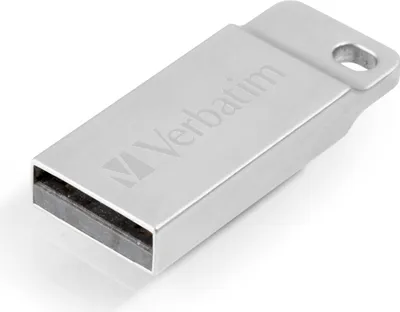 Produktbild von VERBATIM USB 2.0 Drive 64GB Metal Executive, silber