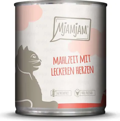Obrázok produktu pre MjAMjAM 11082, Dospelý, Akékoľvek plemeno, Srdce, 800 g, Bez obilnín