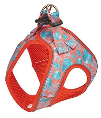 Image de Harnais FREEDOG, motif Tropical Coral, taille T-S, 35-40 cm